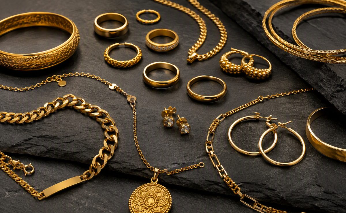Sell gold jewellery - gold rings, chains, bracelets and bangles we buy